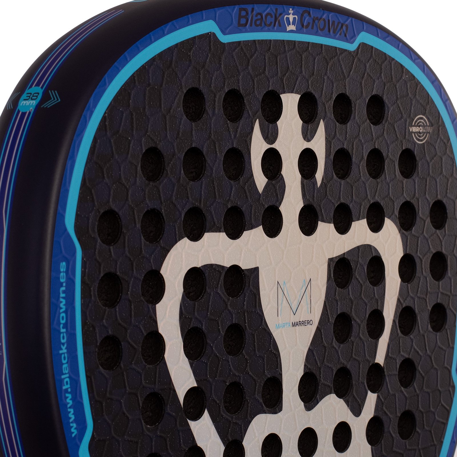 pala de pádel black crown hurricane pro 4.0 4
