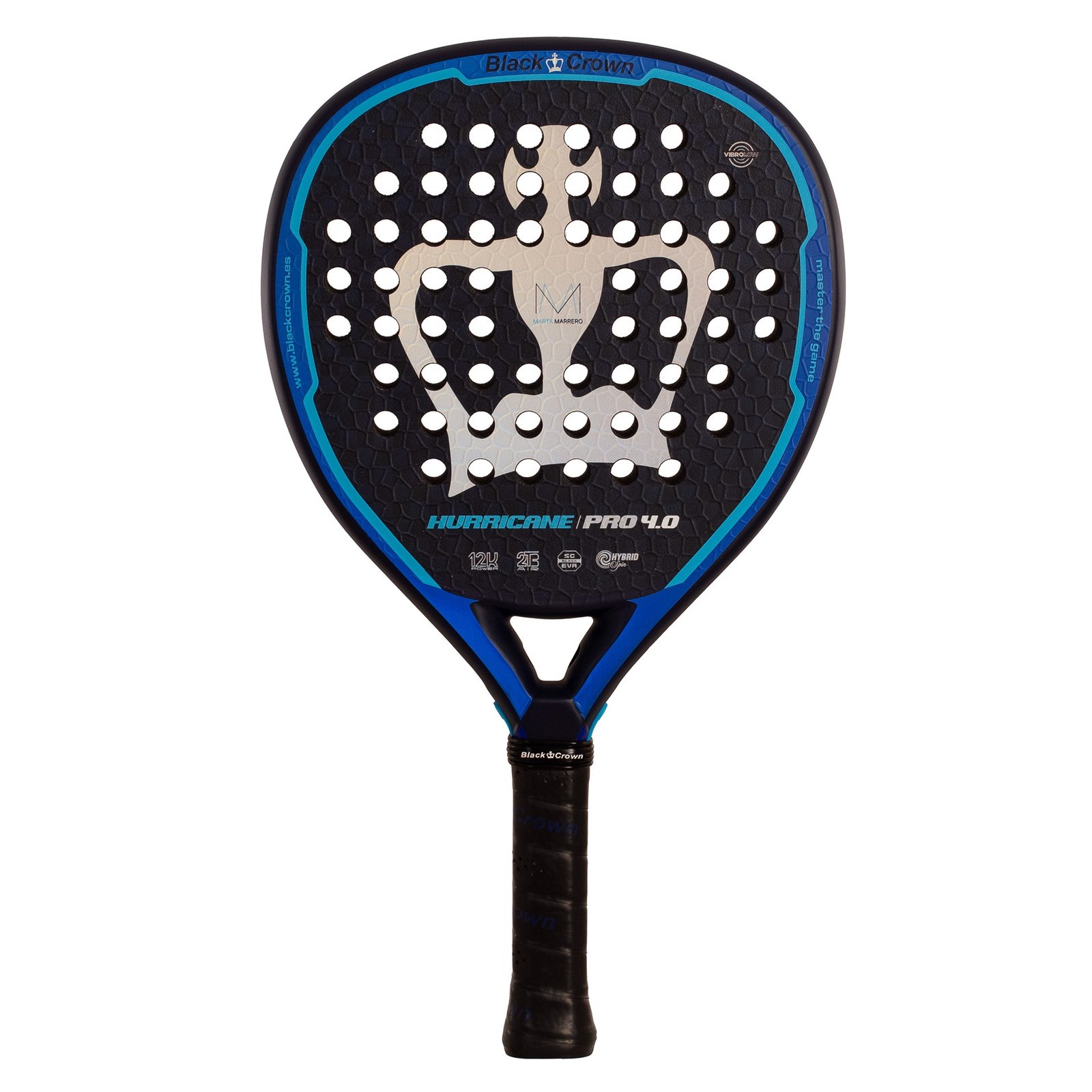 pala de pádel black crown hurricane pro 4.0 5