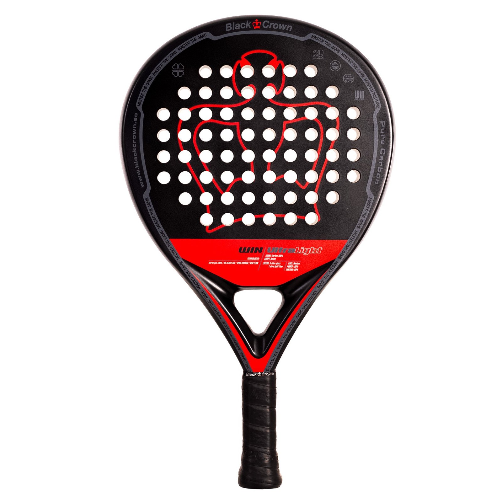pala de pádel black crown win ultralight 1
