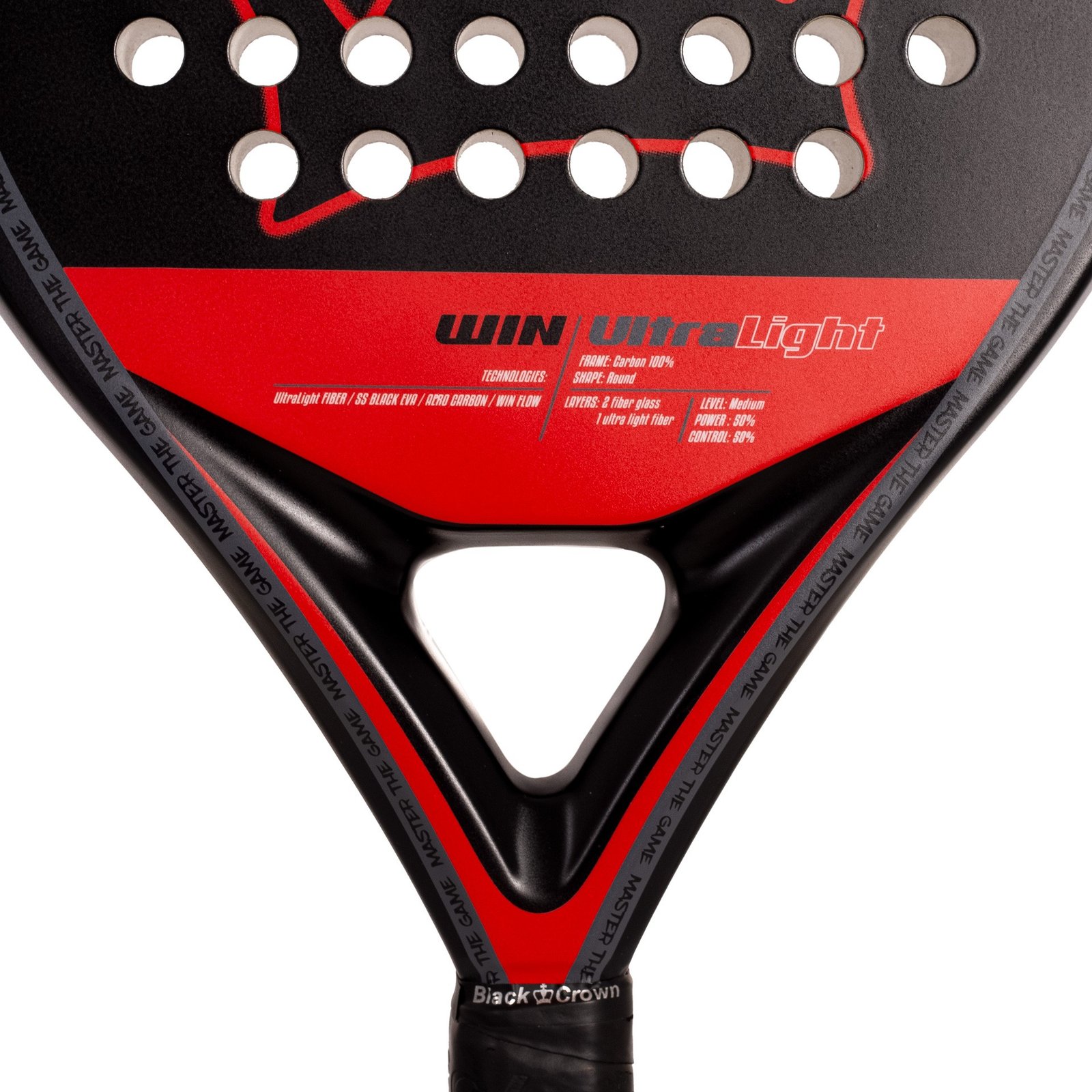 pala de pádel black crown win ultralight 3