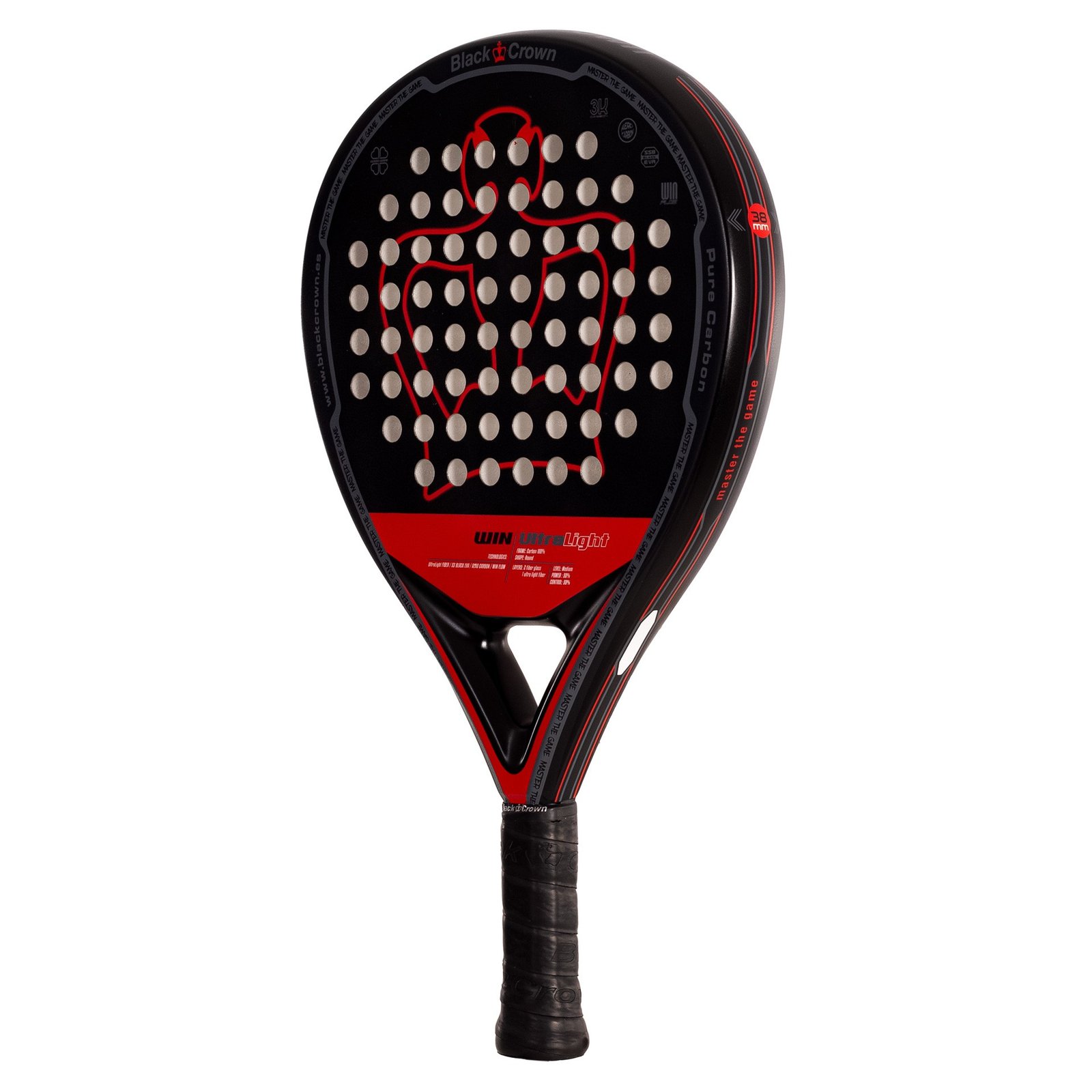 pala de pádel black crown win ultralight 5
