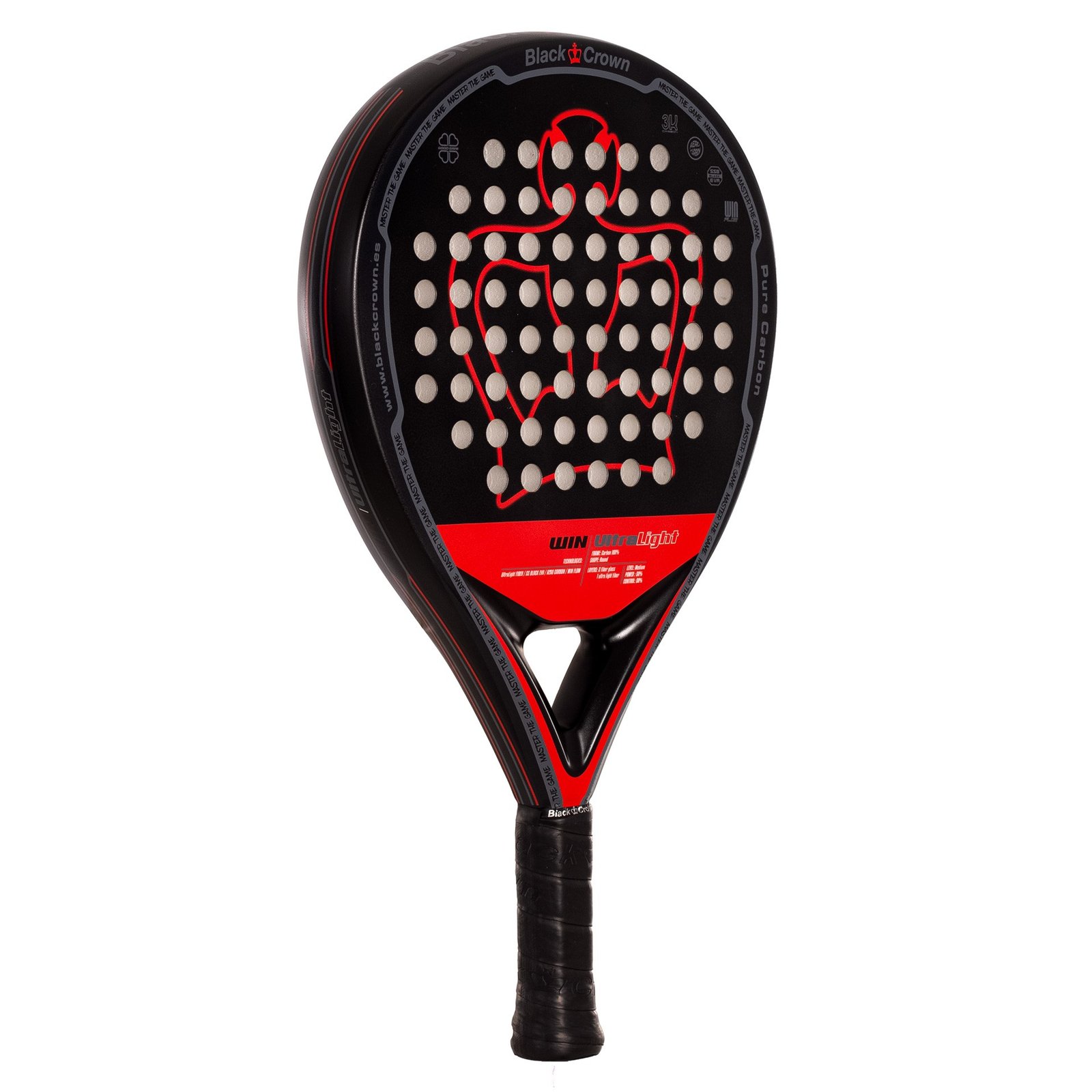 pala de pádel black crown win ultralight 6