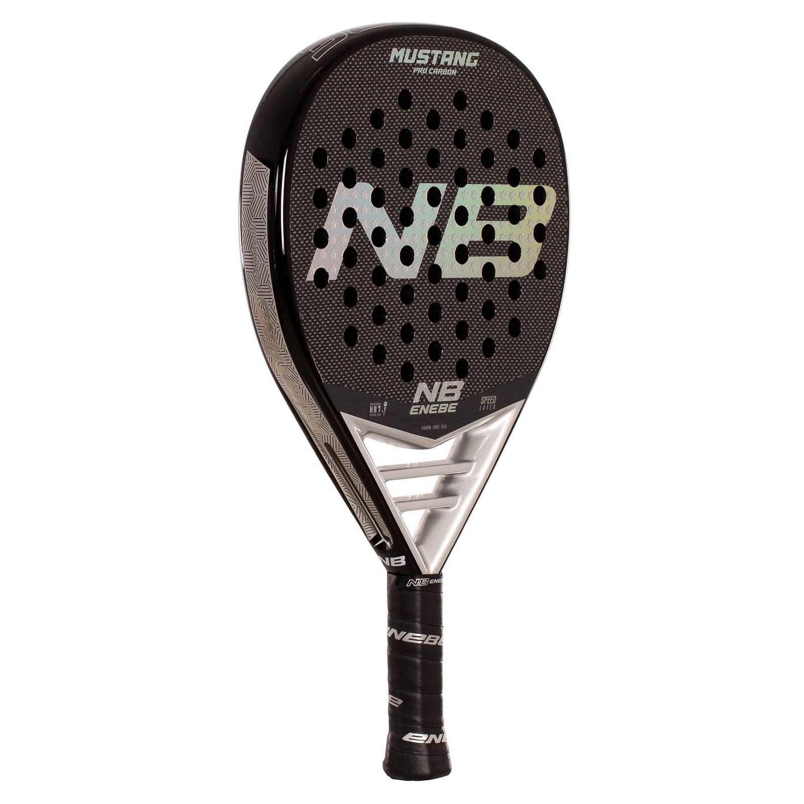 pala de pádel enebe mustang silver 3k 1