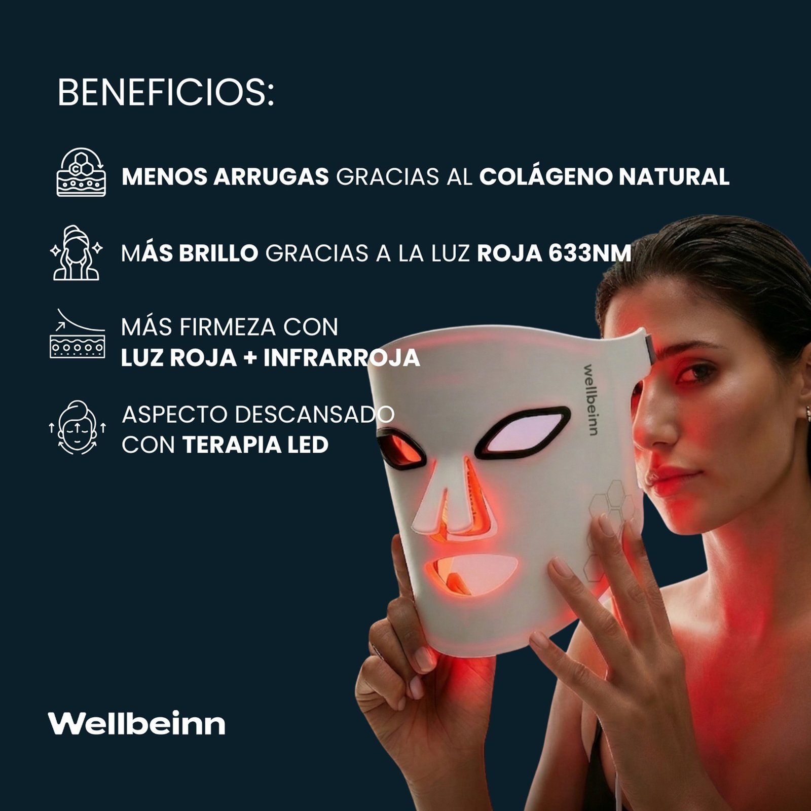 máscara de luz roja – redinn mask 7